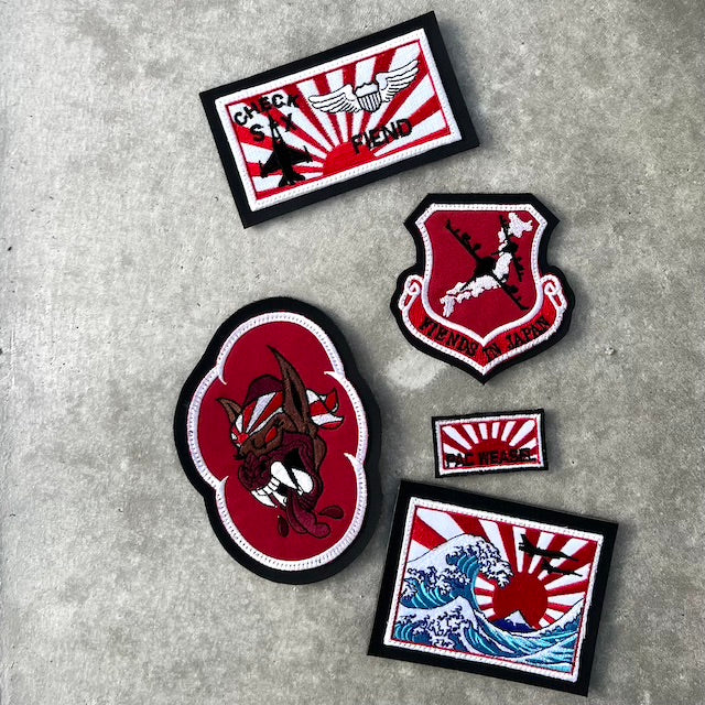Military Patch（ミリタリーパッチ）36TH FS レザー用 5枚セット [2種