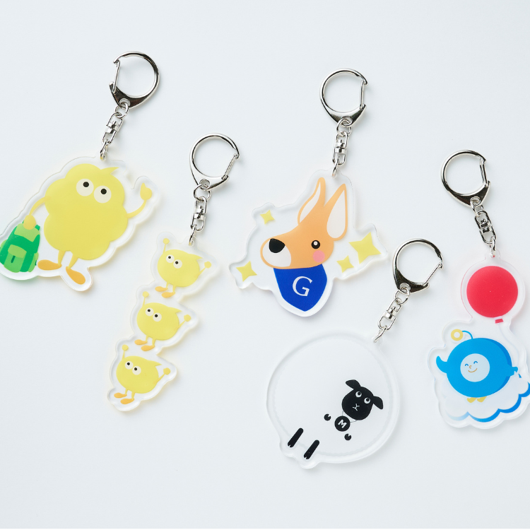 キャラクター アクリルキーホルダー – サイボウズ商店