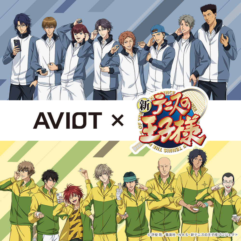 テニスの王子様コラボイヤホン｜氷帝＆四天宝寺の新録ボイス搭載モデル