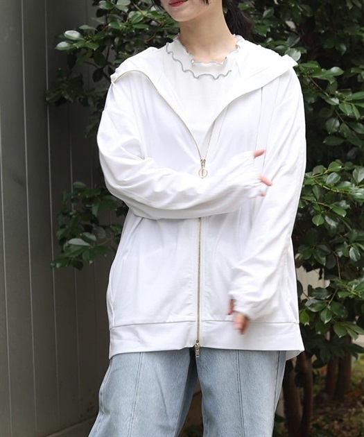 UVカットジップパーカー | axes femme online shop