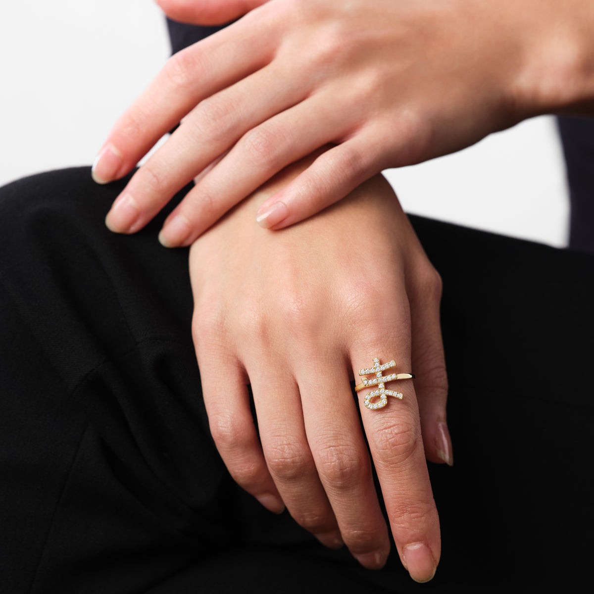 ひらがなリング（ダイヤモンド） – Bijou de M