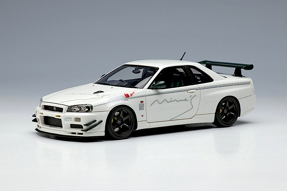 1/43 MINE'S R34 Demo Car – builtbylegends