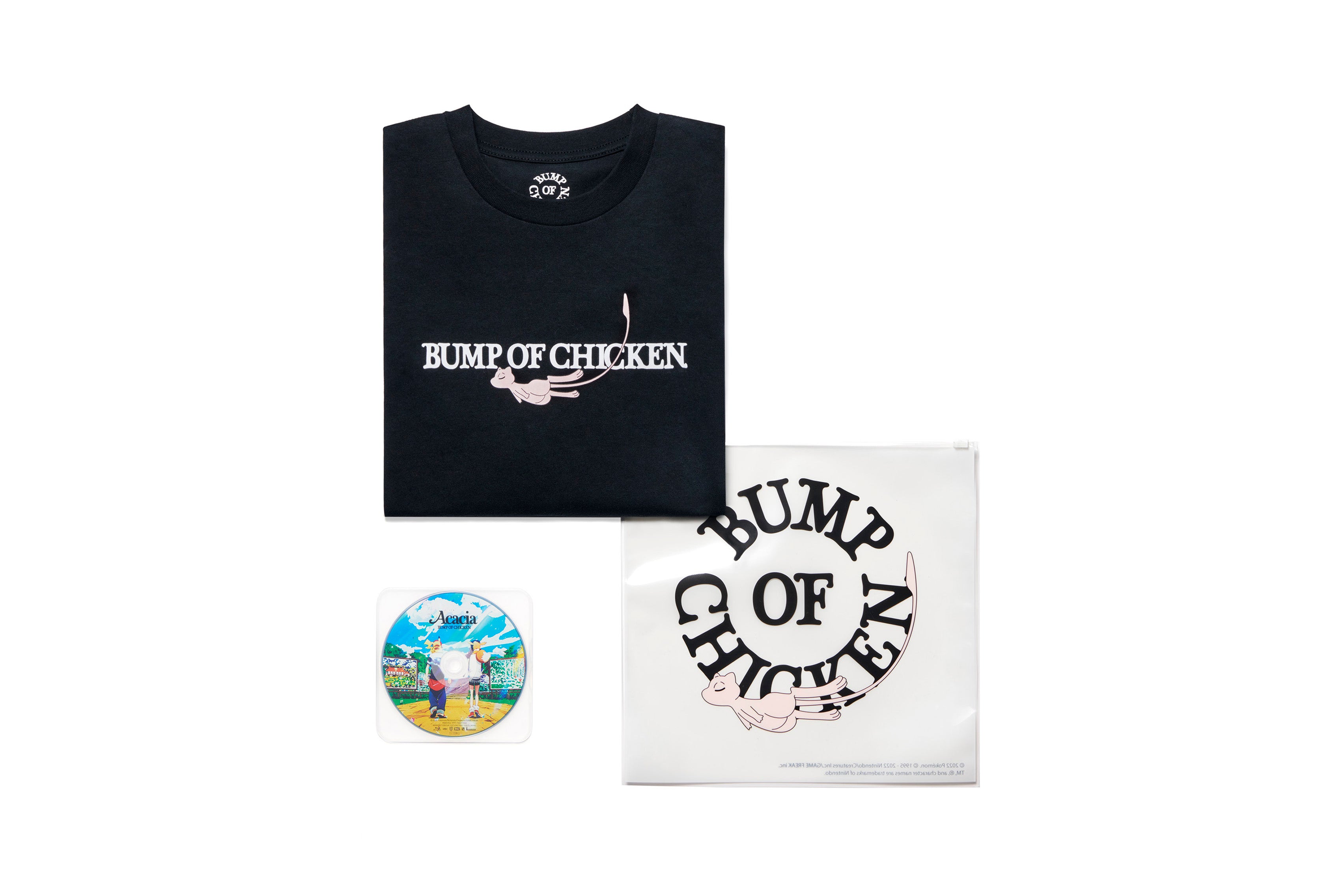 Pokemon & BUMP OF CHICKEN Acacia TEE(Blu-ray付)