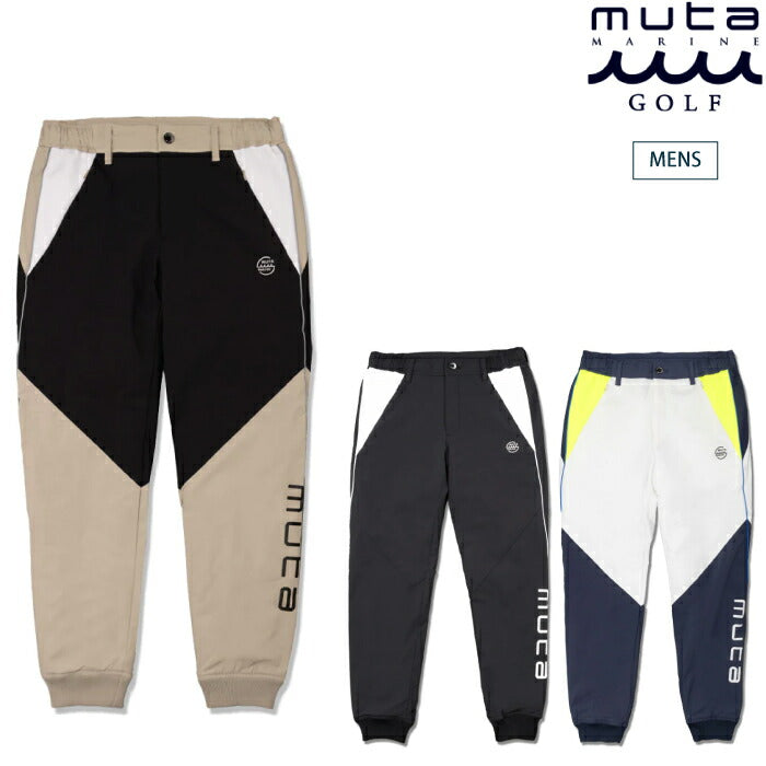 muta MARINE GOLF ムータマリンゴルフ メンズ レトロ トラックパンツ