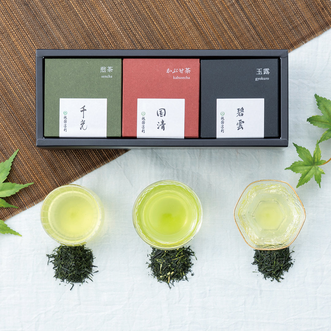 43557 お茶詰め合わせ – 祇園辻利 茶寮都路里 オンラインショップ