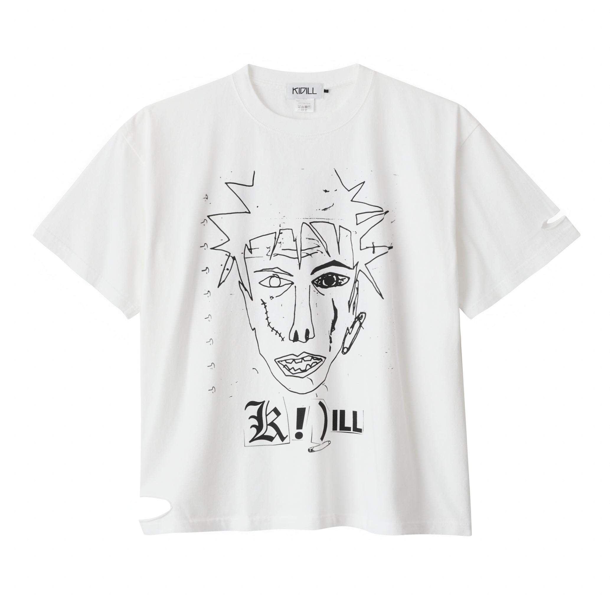 キディル】PUNK BOY DESTROY T-SHIRT BIO WASHING – GQ SHOP