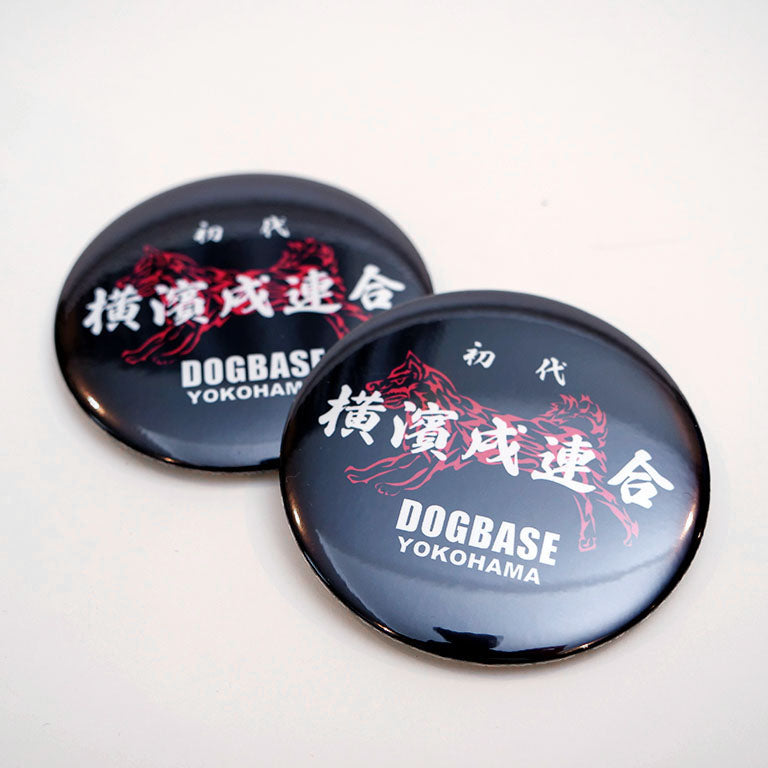 DBYグッズ】 横濱戌連合オリジナル缶バッジ | DOGBASE YOKOHAMA