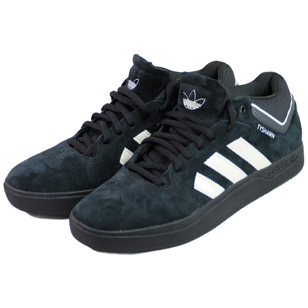 ぽんぽこさん adidas Tyshawn Low ブラック/ホワイト 楽天市場