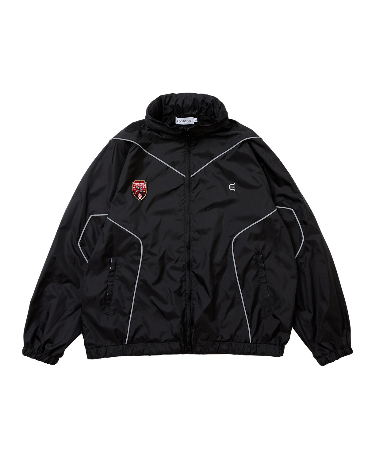 EX-TRACK JACKET - BLACK – Evisen Skateboards ゑ (エビセン スケート