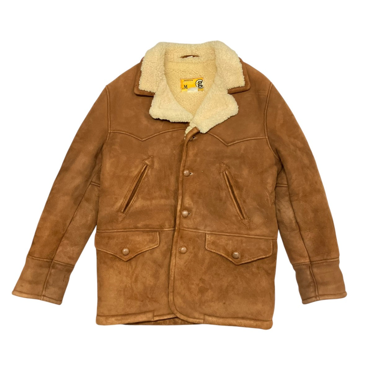 GOOD ENOUGH(グッドイナフ) 2ndムートンコート ブラウン サイズ M