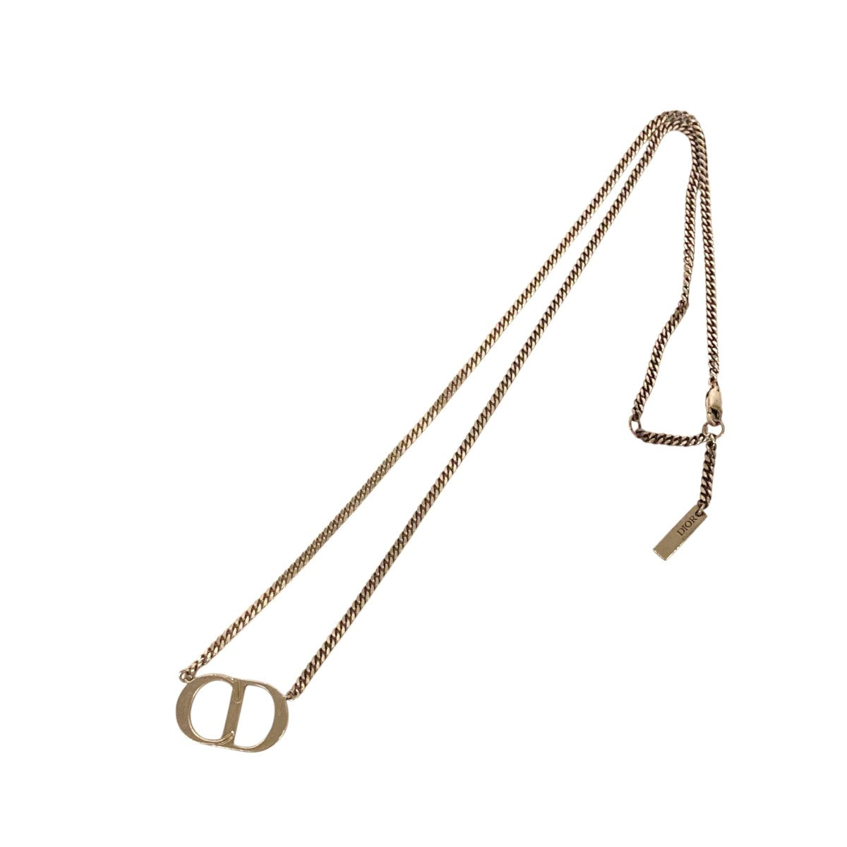 Christian Dior(クリスチャンディオール) CD ICONロゴネックレス