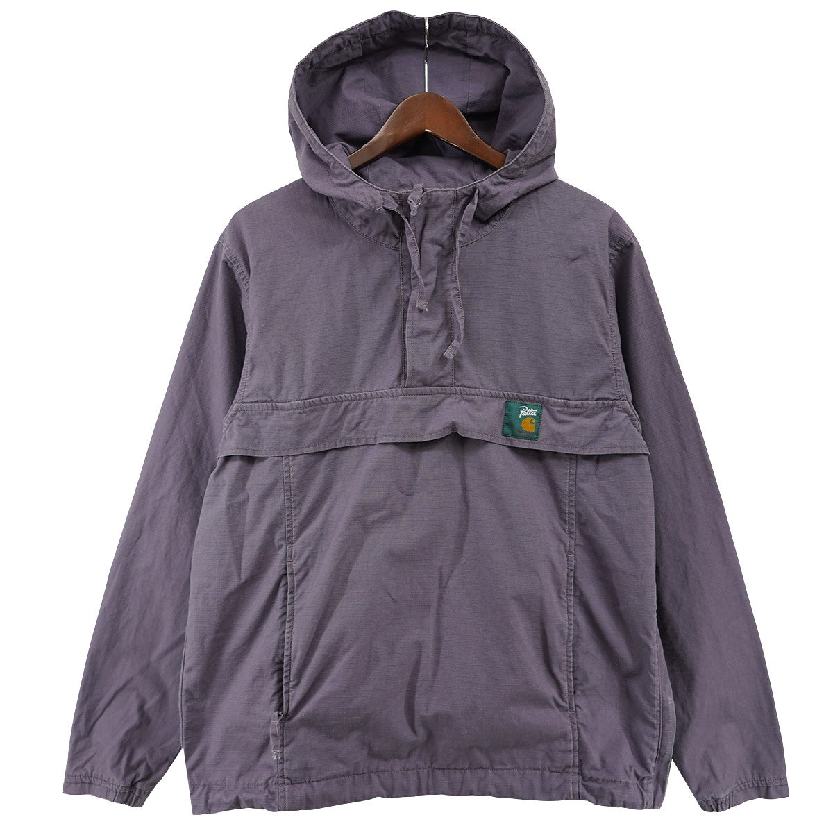 CarHartt×Patta Patta NIMBUS PULLOVERコラボ ロゴ ハーフジップ