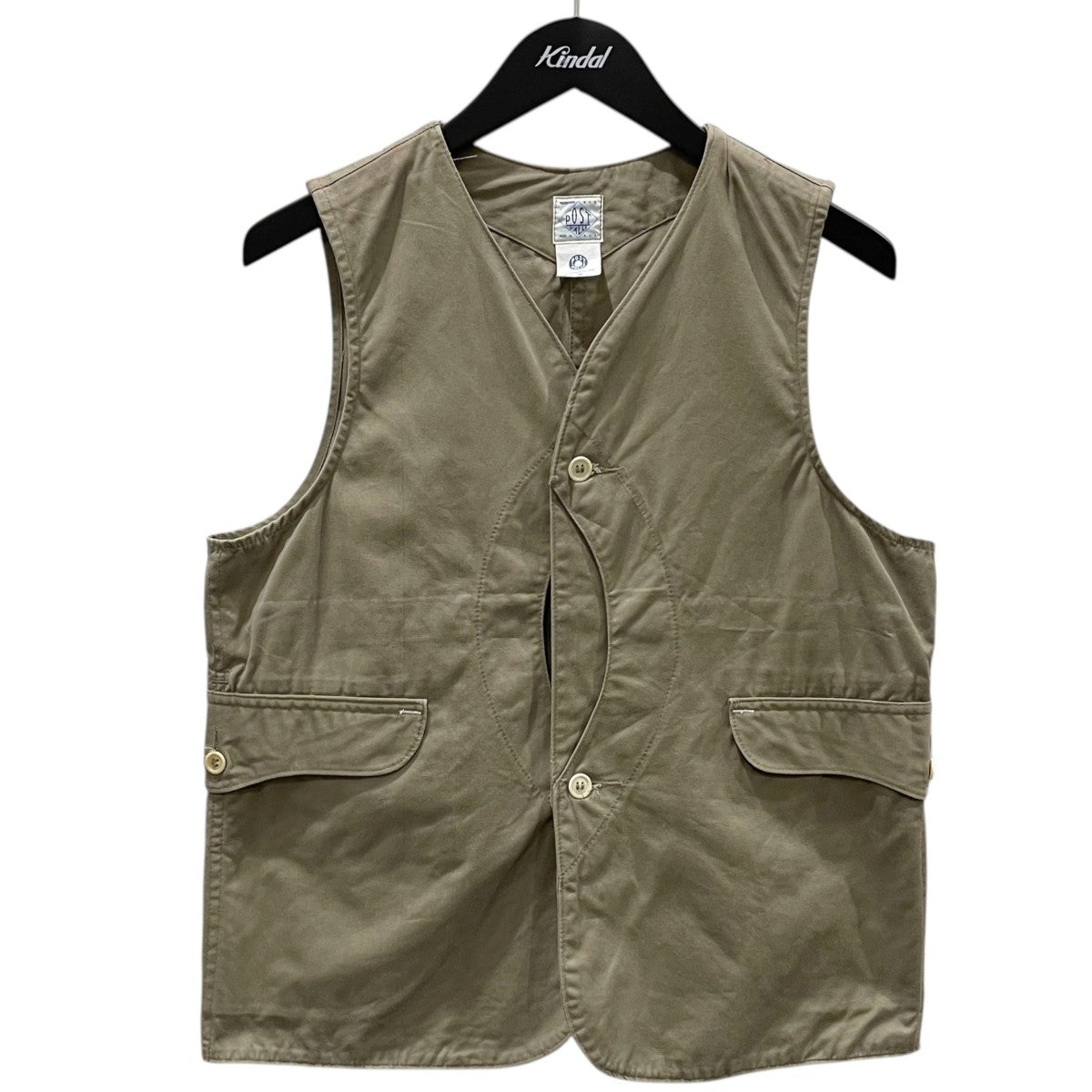 POST O'ALLS(ポストオーバーオールズ) ベスト ROYAL TRAVELER ロイヤル