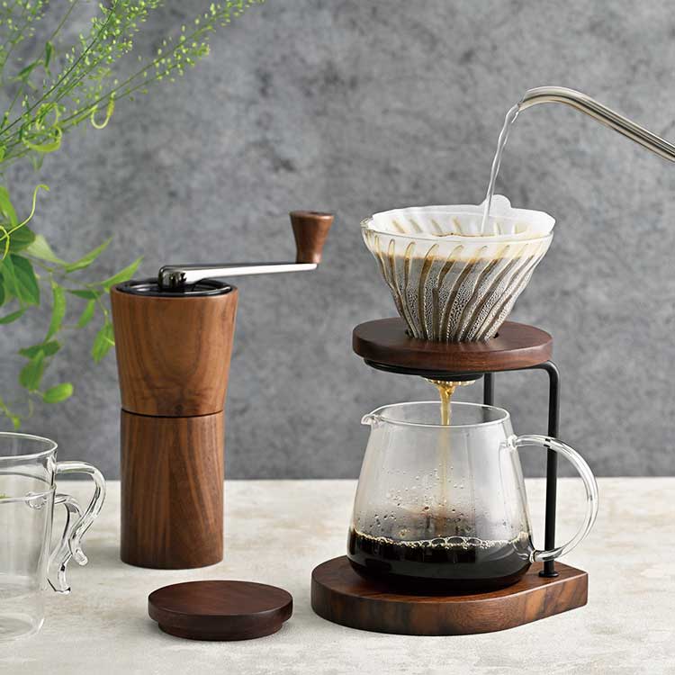 ☆［HARIO］ドリップスタンド ウォールナット|ハリオ|小田急