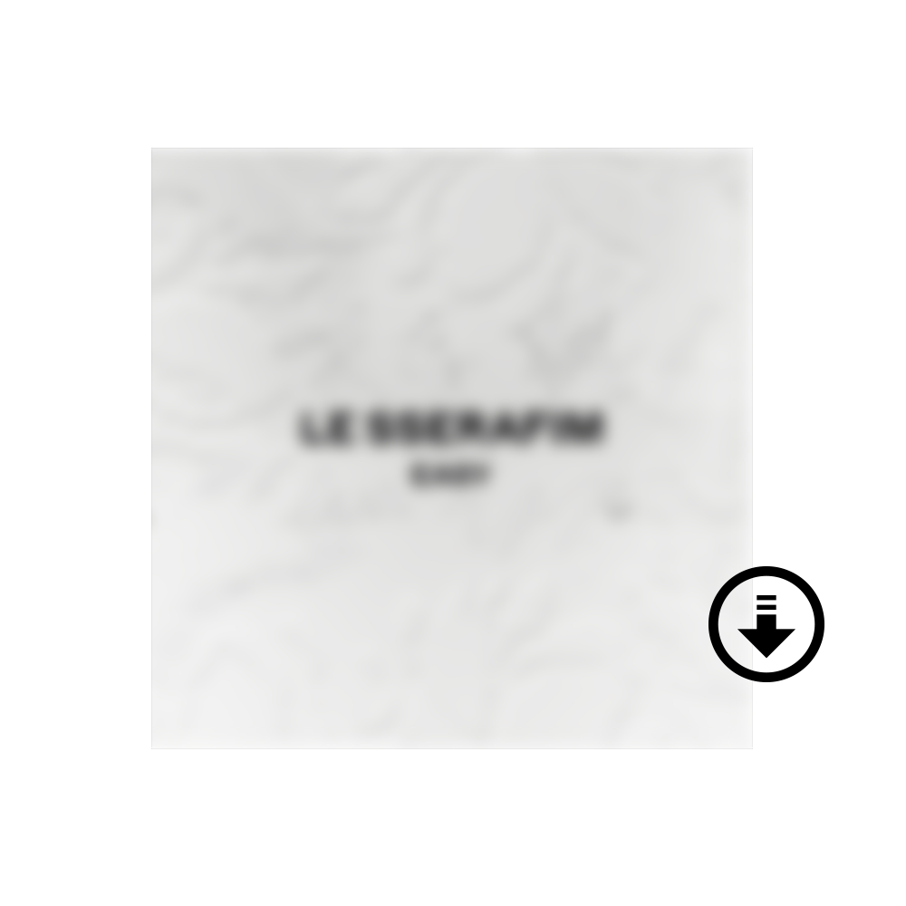 EASY' Digitally Signed Cover - LE SSERAFIM Official Store