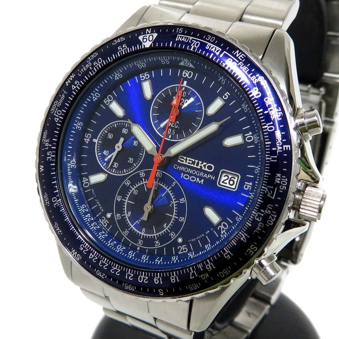 SEIKO/セイコー】 7T92-0CF0 クロノグラフ 腕時計 ステンレススチール