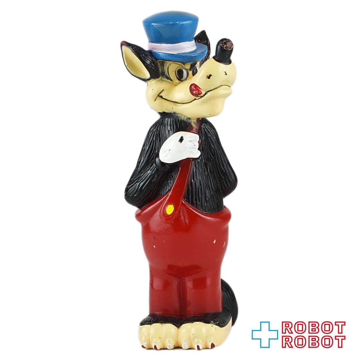 三匹の子豚 ビッグバッドウルフ 悪いオオカミ ソフビミニフィギュア