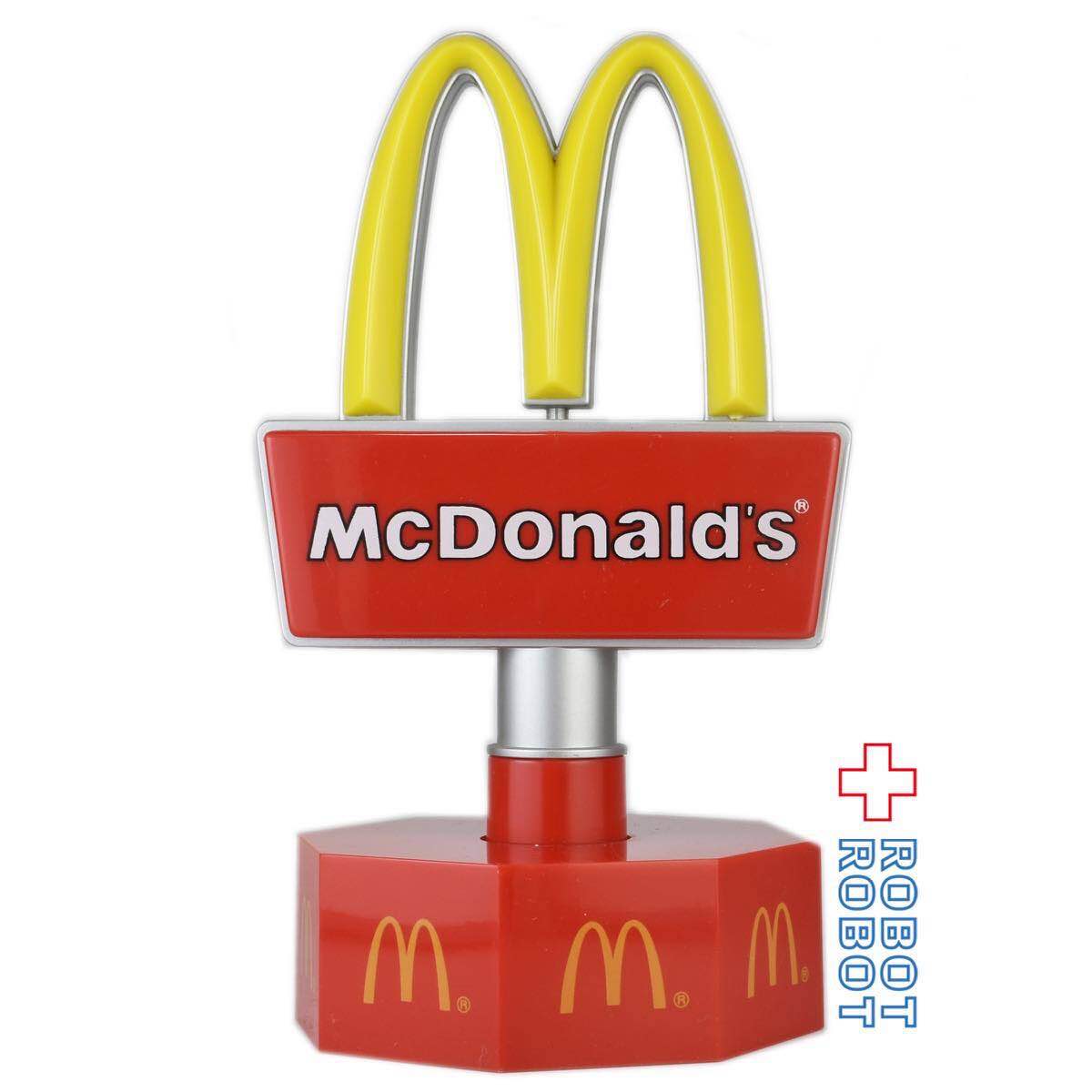 マクドナルド 回転看板 ロータリーサインライト 箱付 – ROBOTROBOT
