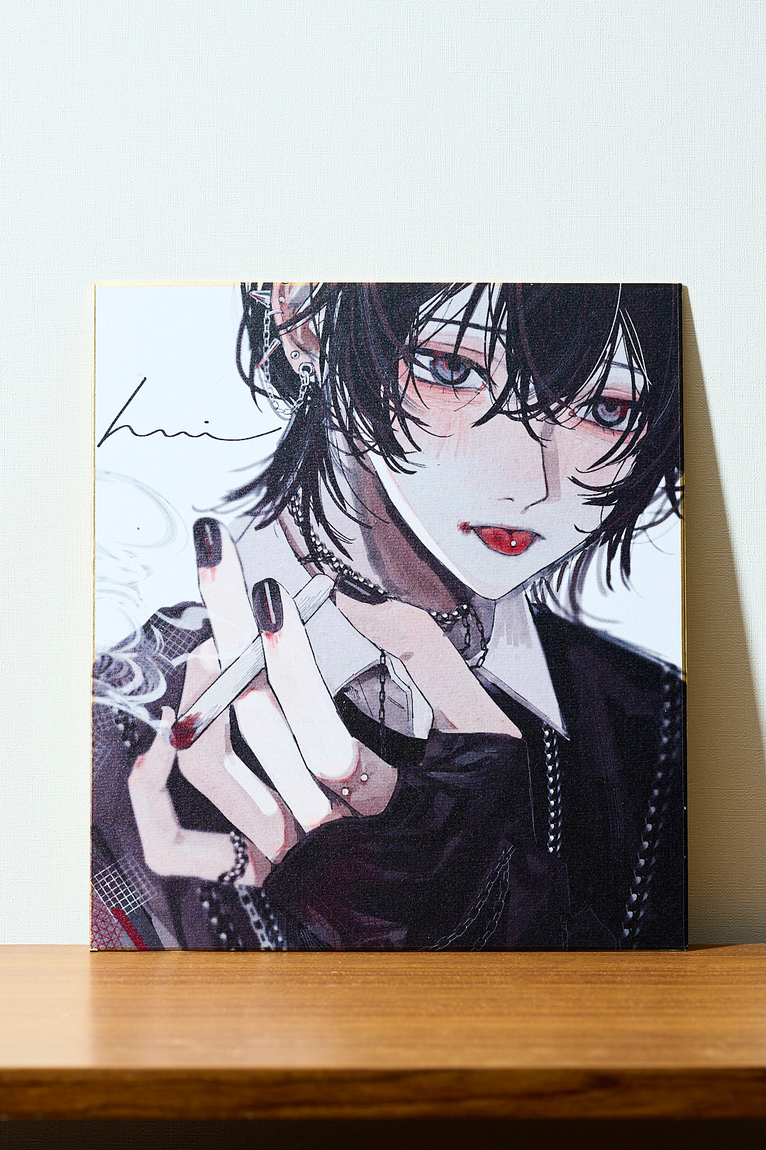 不井「サイン入り色紙＋アクキーセット」《Wonst Summer Collection23'》