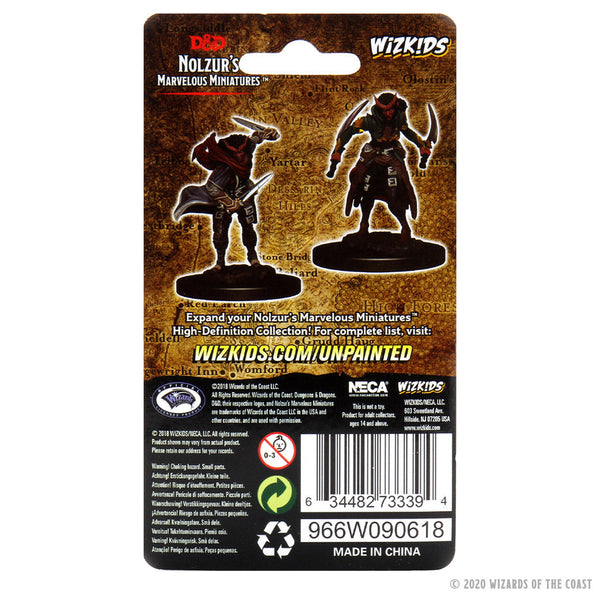 D&D Nolzur's Marvelous Miniatures: Tiefling Female Rogue – WizKids