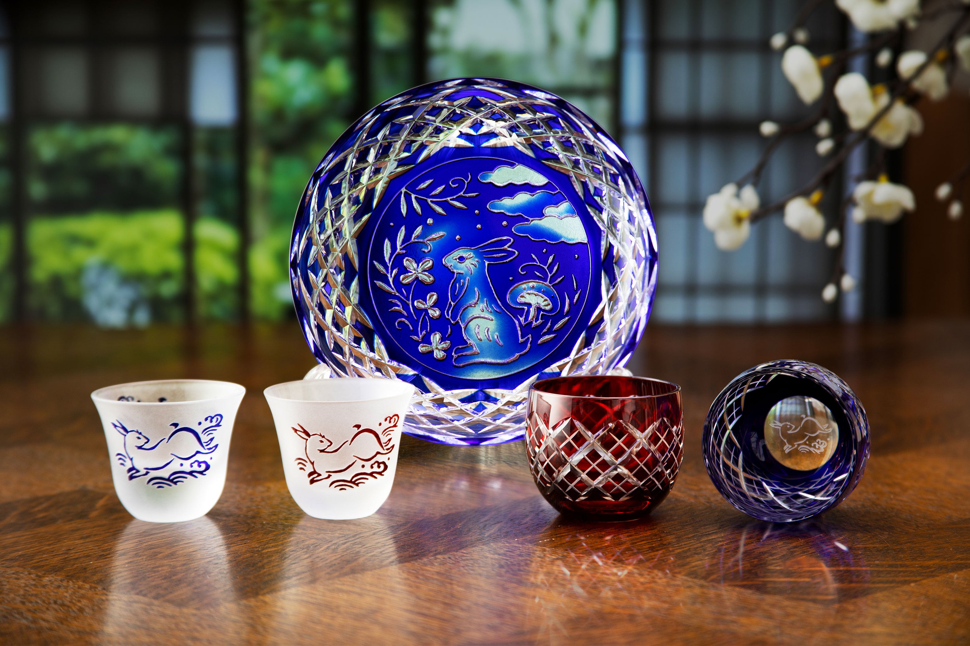 江戸切子 2023 干支「卯」ぐい呑｜江戸切子グラスならTABLEAU ONLINE