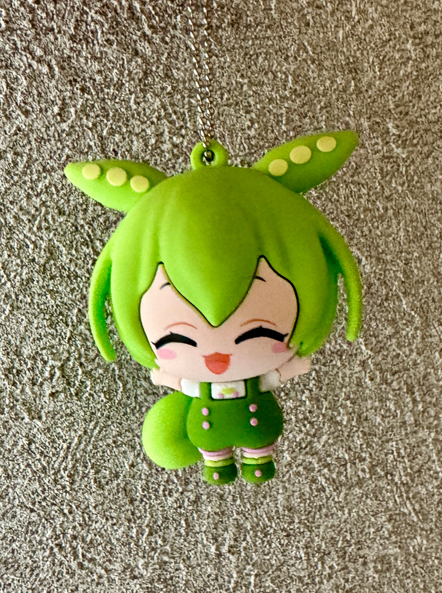 マスコット ずんだもん（ラバー製、フィギュアキーホルダー） – 東北