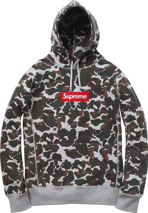 Supreme Box Logo Hooded Sweatshirt Duck Camo (FW12) – SOLEPLIER
