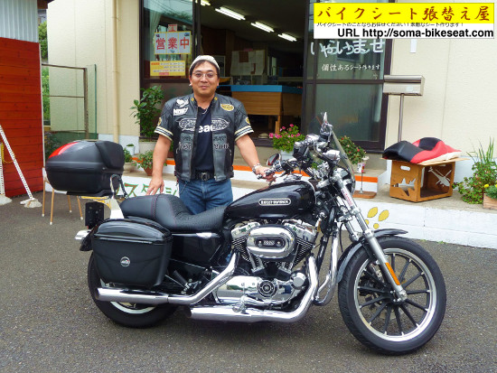 バイクシート張替え屋 | アンコ抜きも、シート加工も » ハーレー