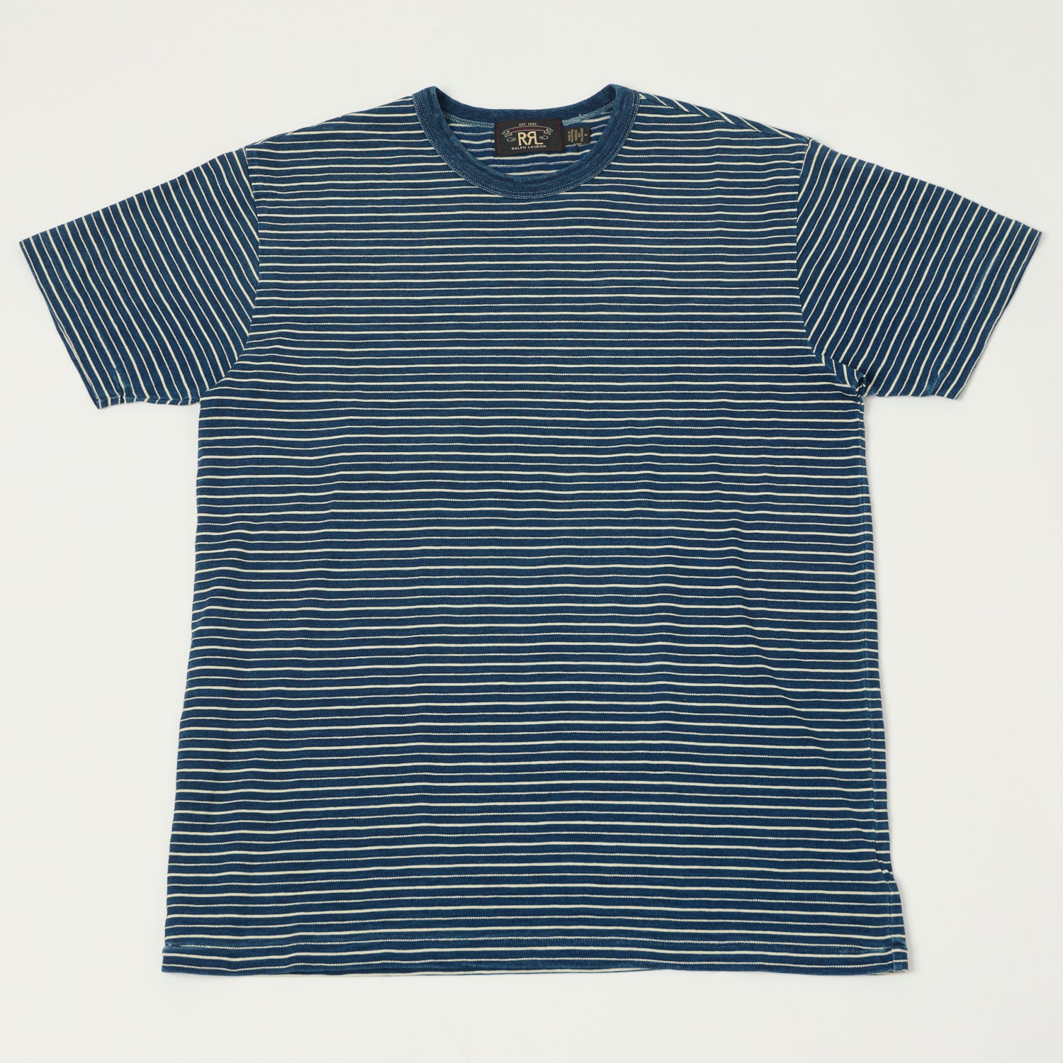 RRL Striped Jacquard T-Shirt - Indigo – SON OF A STAG