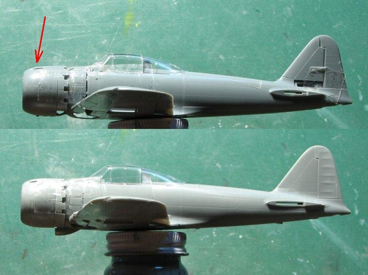 零戦五二型 タミヤ1/48 Mitsubishi Zero Fighter model52