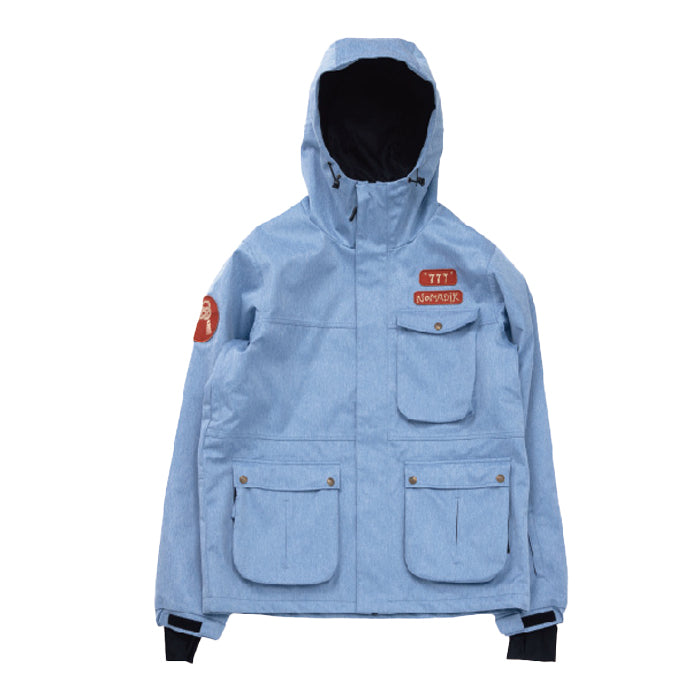 スノーボード ウェア ノマディック NOMADIK 777 JKT BL DENIM 日本正規品