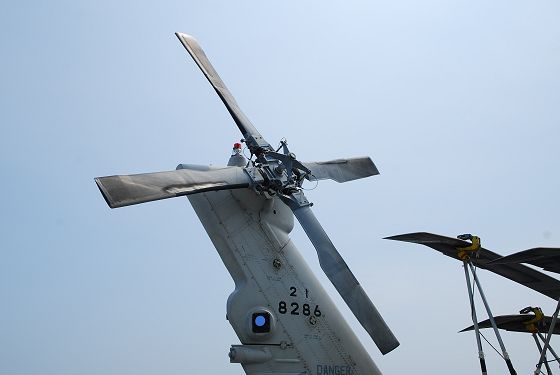哨戒ヘリコプター SH-60J：テール・ローター - いこまいけ高岡