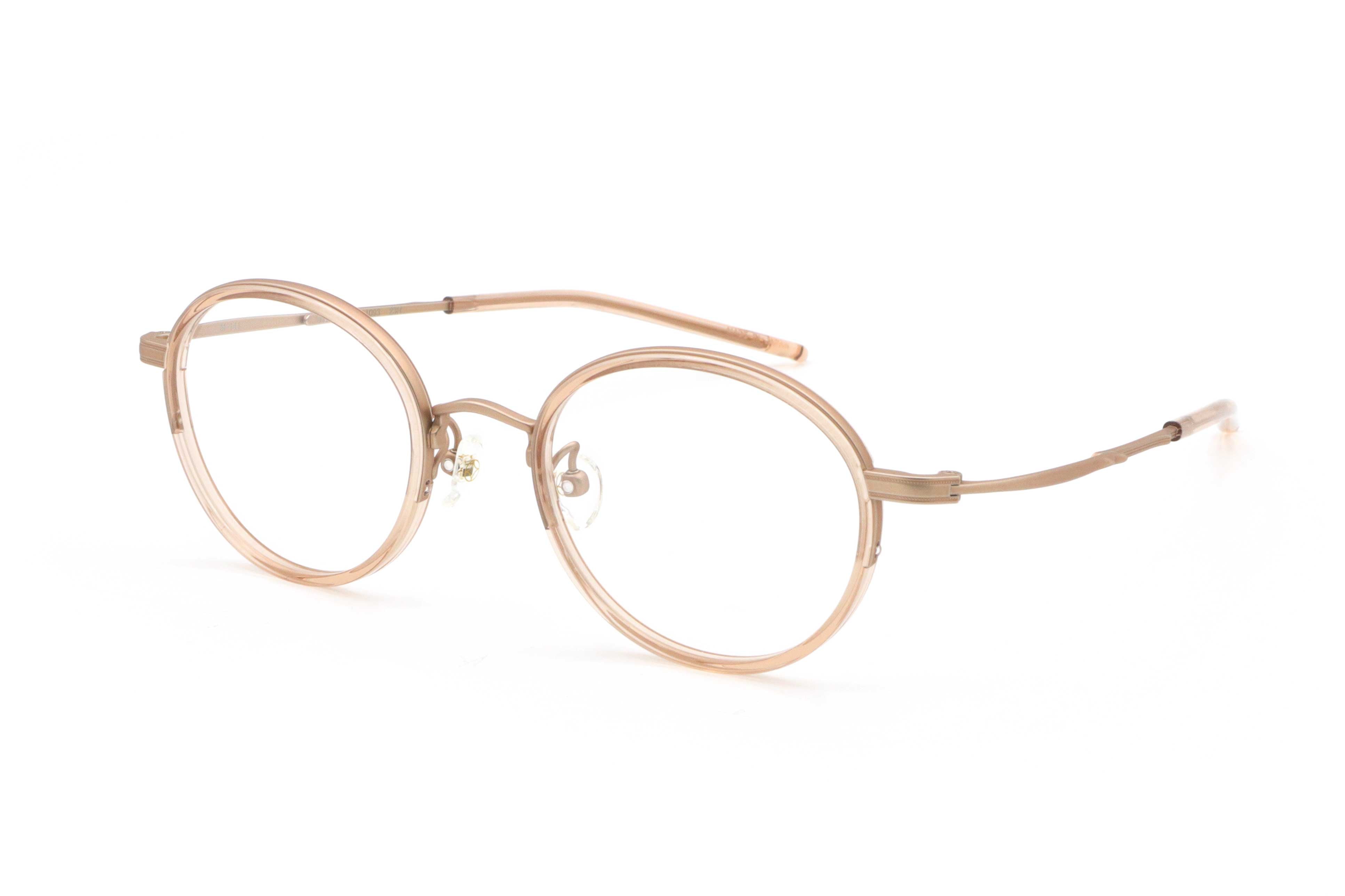 999.9(フォーナインズ) M-141-1093オレンジブラウン/ピンクベージュ