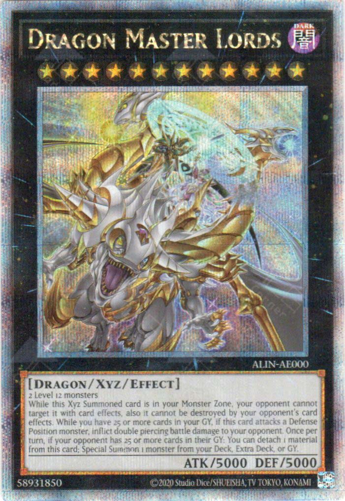 ALIN-AE000 Dragon Master Lord (QCSR) – TCG Corner