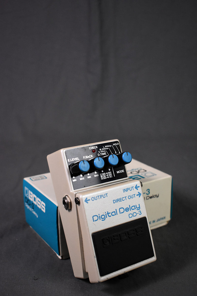 1986 Boss MIJ DD-3 Digital Delay – Telluride Music Co.