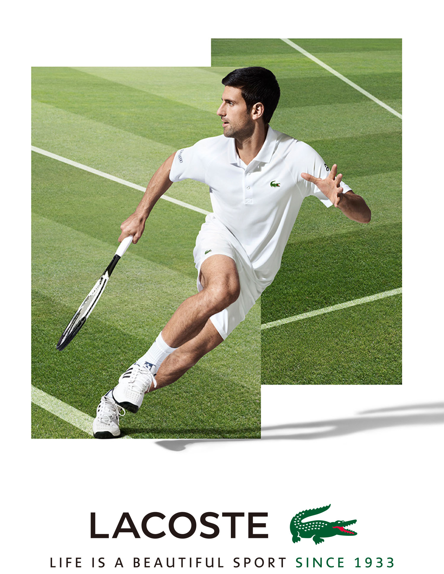 2017年ウィンブルドン LACOSTE ノバク・ジョコビッチモデル | テニス365