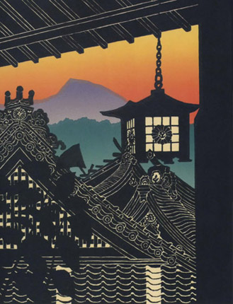 寺司勝次郎の木版画 作品紹介－1｜屋根の版画家 寺司勝次郎