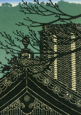 寺司勝次郎の木版画 作品紹介－2｜屋根の版画家 寺司勝次郎