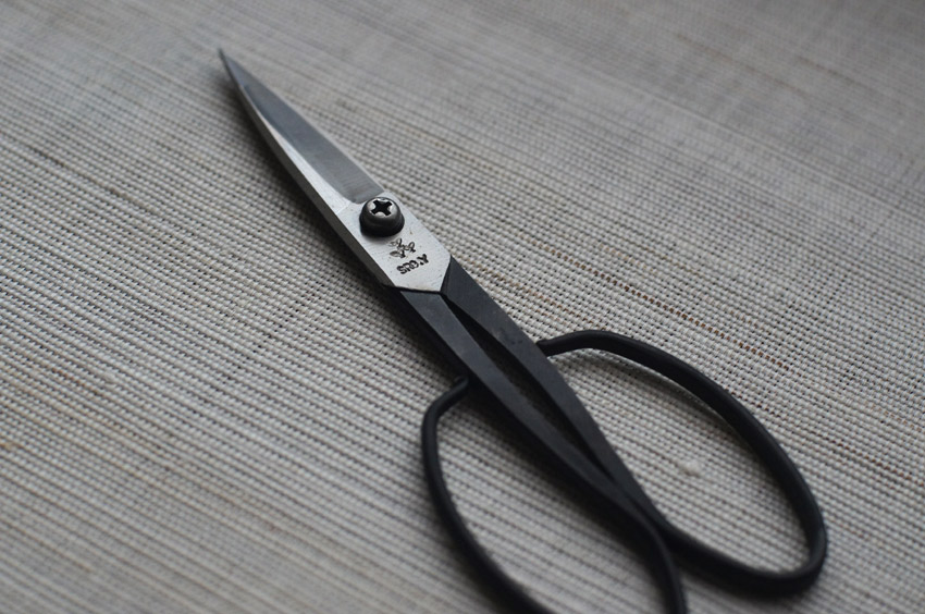 三つ葉」の博多型鋏