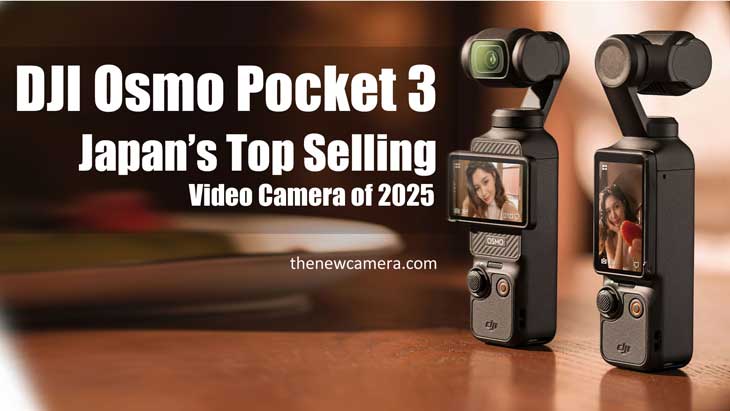 DJI Osmo Pocket 3 - Japan's Top Selling Video Camera of 2025 « NEW