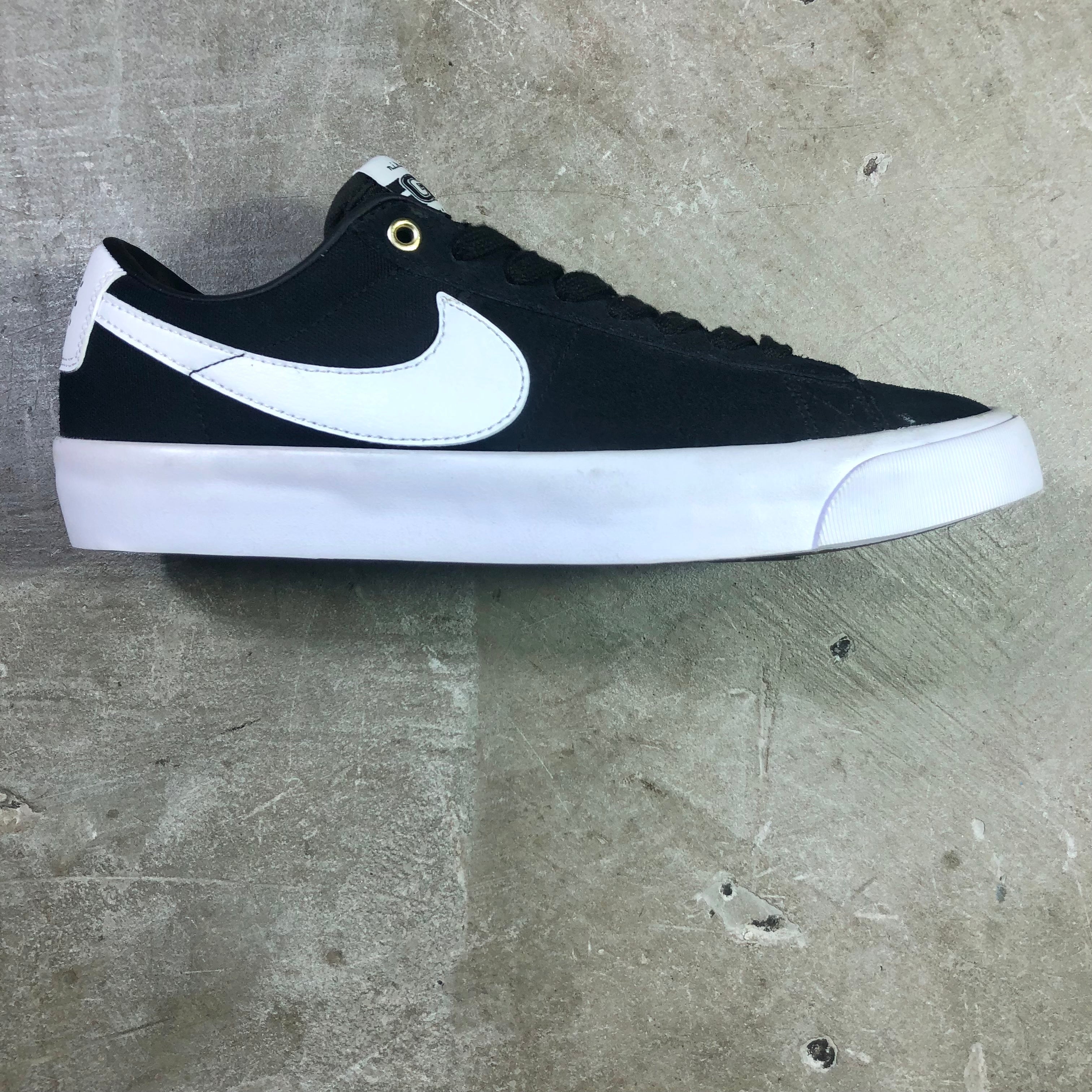Nike SB - Zoom Blazer Low Pro GT - Black - White - Black – The Block