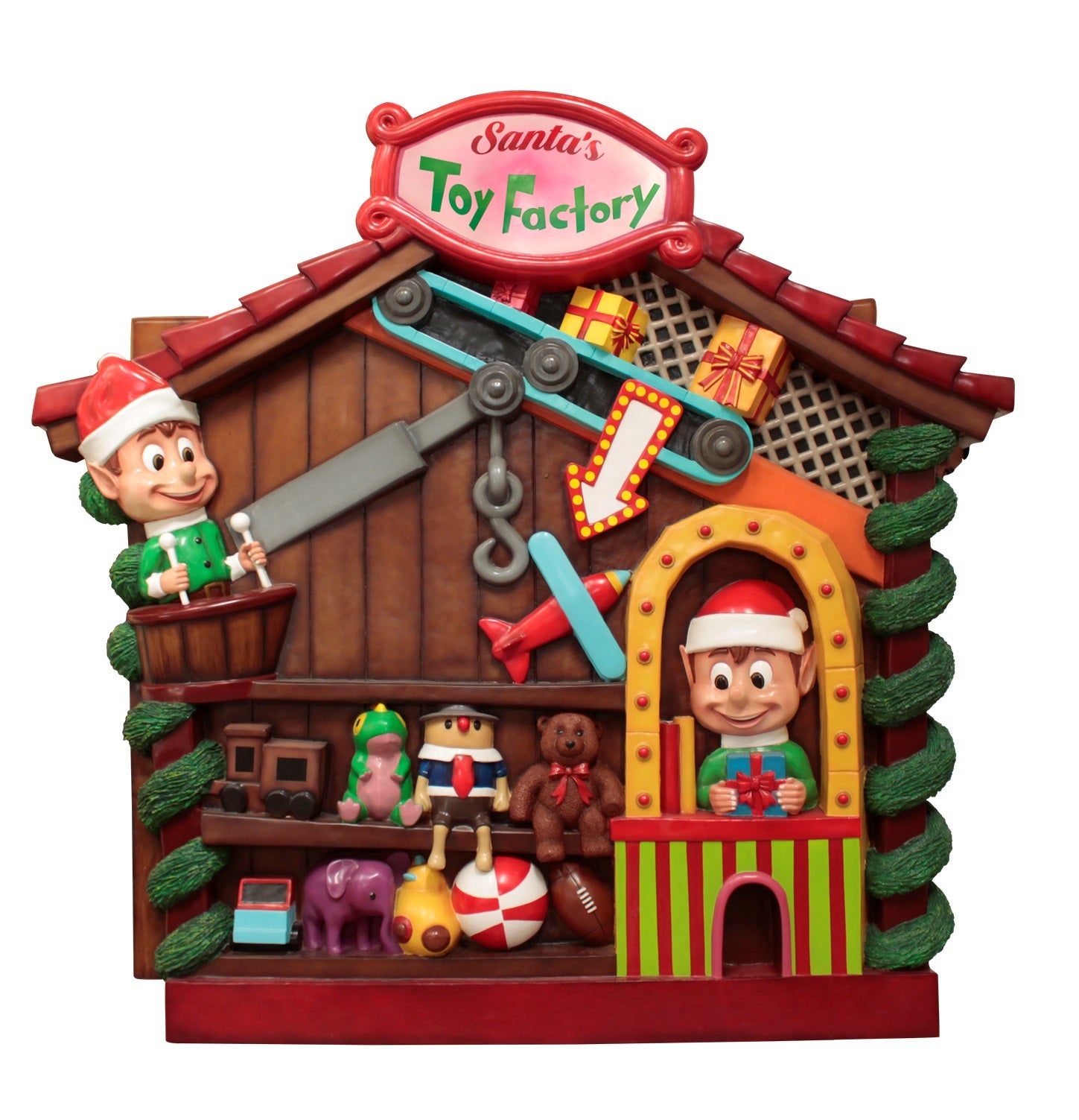 8 FT Santa's Toy Factory – The Christmas Palace