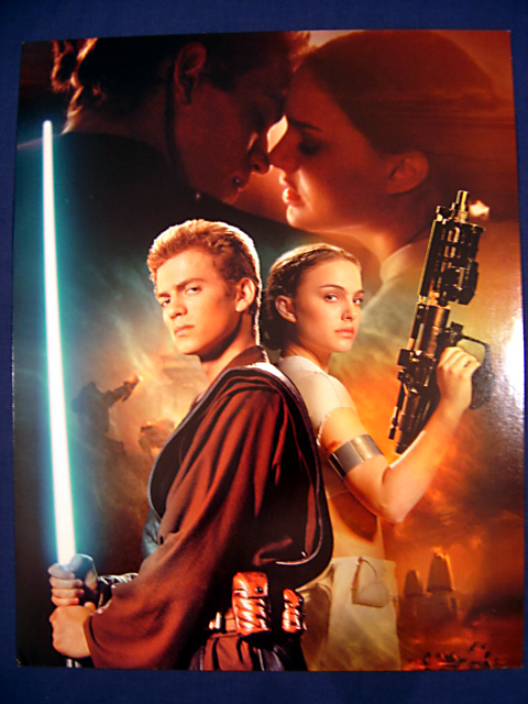 Postcard, 183-037, Anakin Skywalker & Padme Amidala - Star Wars
