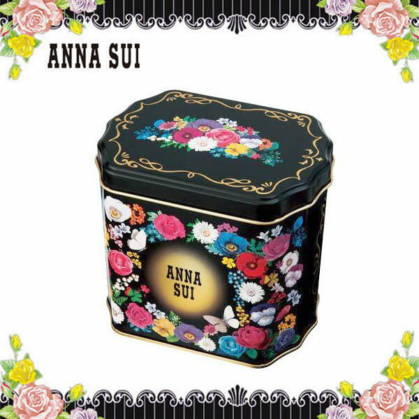 アナスイ ANNA SUI ☆ギフトボックス ブリキ 小物入れ 花 薔薇 バラ