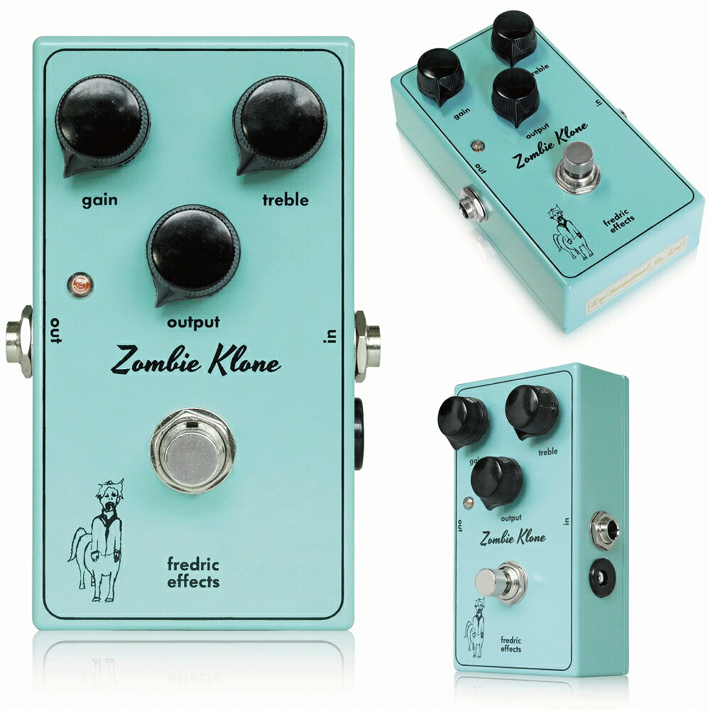 Klon Centaurを電気的に100%再現したFredric Effects Zombie Klone