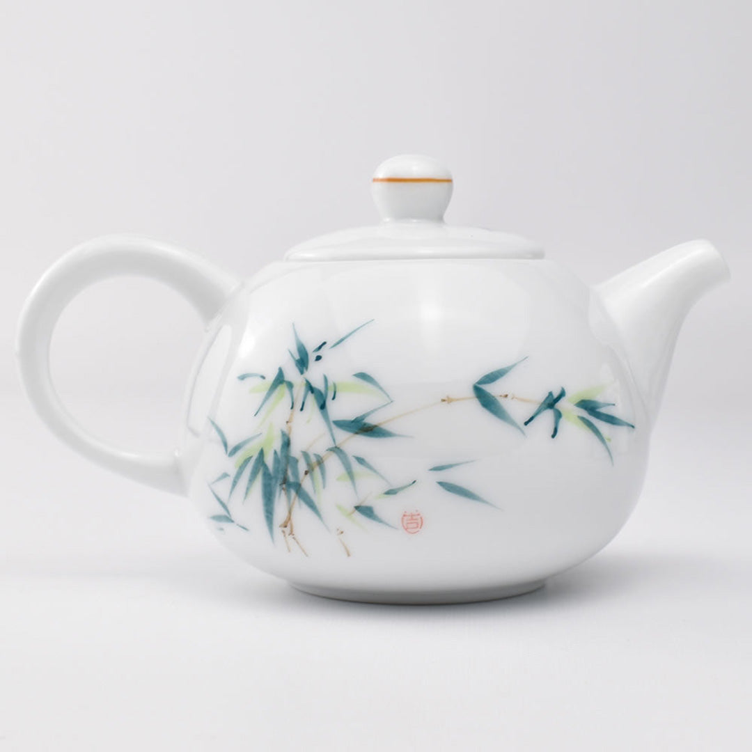 急須｜手絵茶壺・竹報平安｜中国茶器専門店の天香茶行