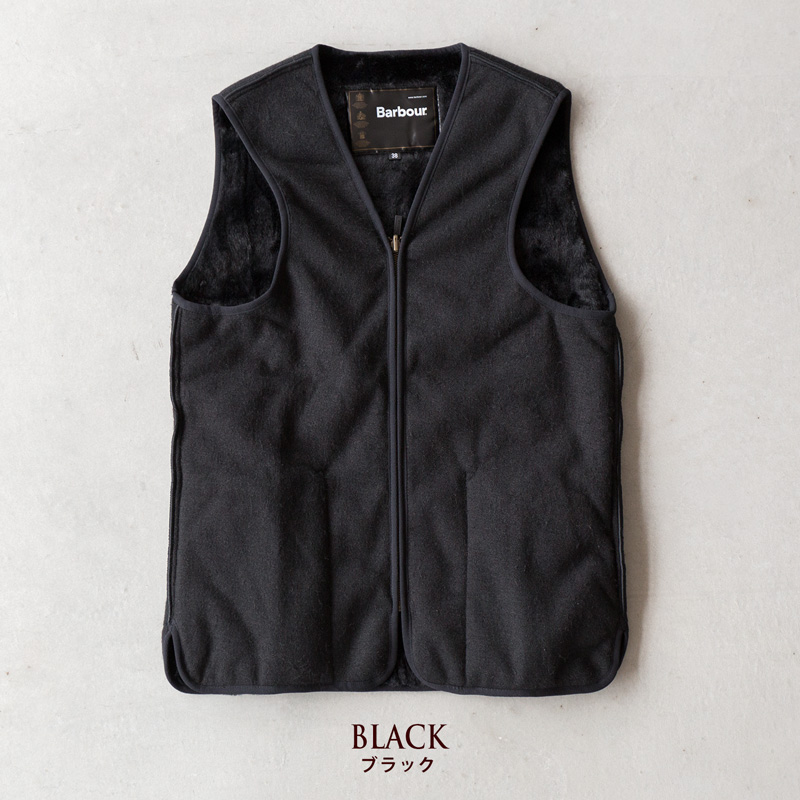 20%OFF】バブアー フロントジップ ファー ライナー ベスト [SLシリーズ