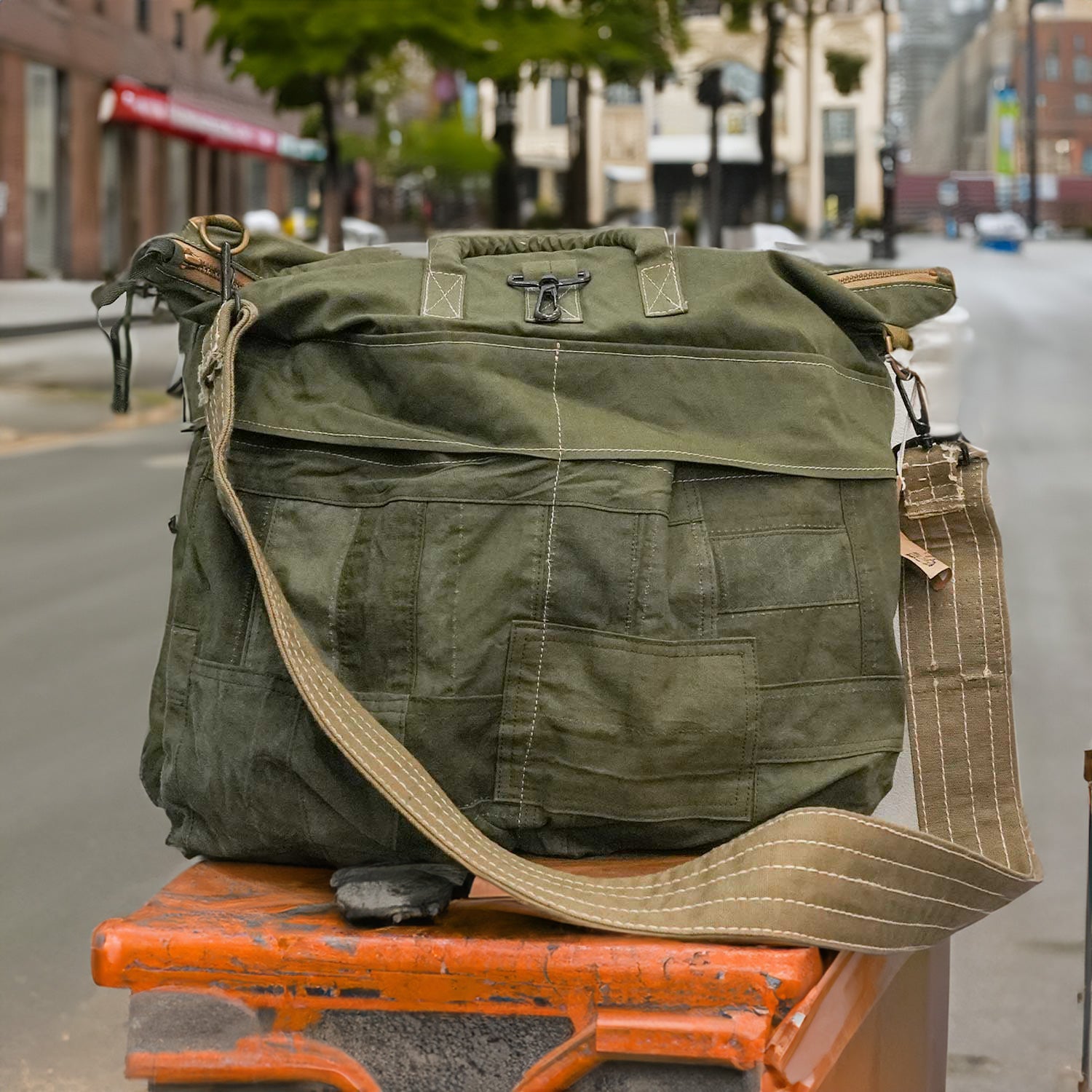 1950年代 50's アメリカ軍 USアーミーのスリーピングバッグ生地