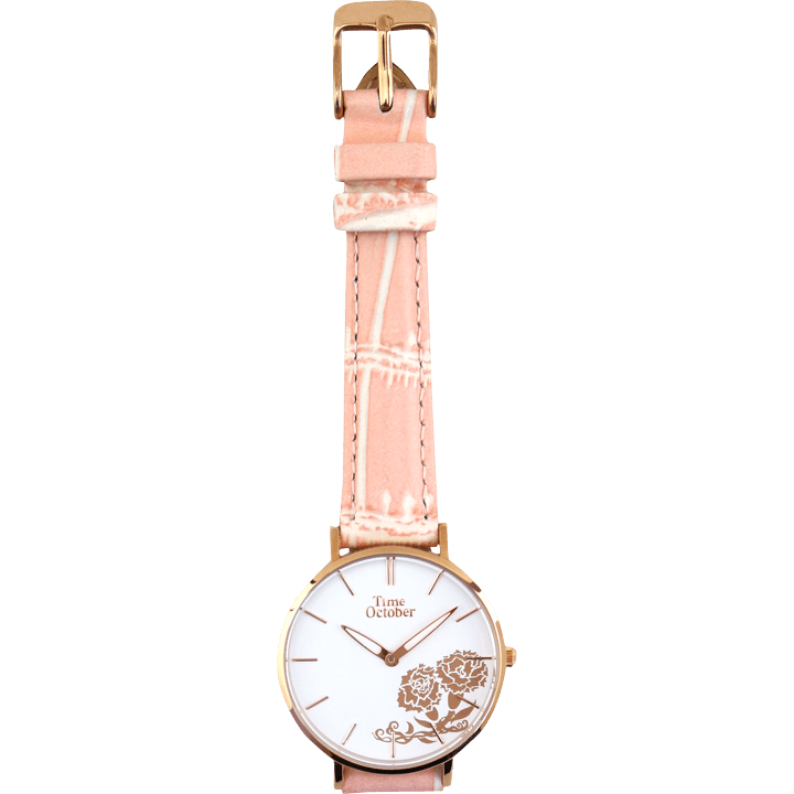 女性らしいかわいいデザインに仕上がった加藤時計店オリジナルウォッチ