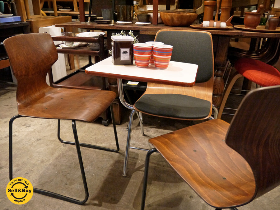 パグホルツ PAGHOLZ プライウッド スタッキングチェア スクールベース